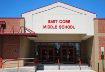 East Cobb Middle School Entrance